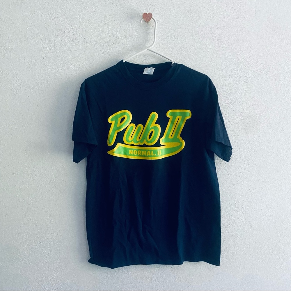 Port & Company Pub II bar blue t-shirt